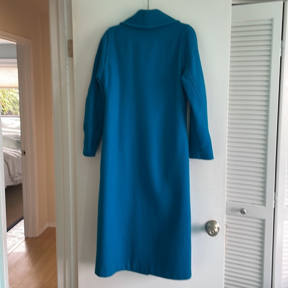Blue Wool Coat - Picture 5 of 5